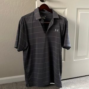 Under Armour Grey Polo - Large